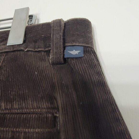 Dockers Men's Brown 100% Cotton Blend High Rise Straight Leg Pant Size W36 L32 - Picture 8 of 14